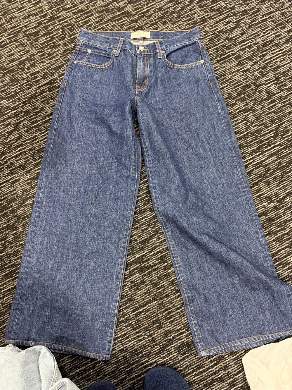 SLVRLAKE Indigo Wide-Leg High-Rise Jeans